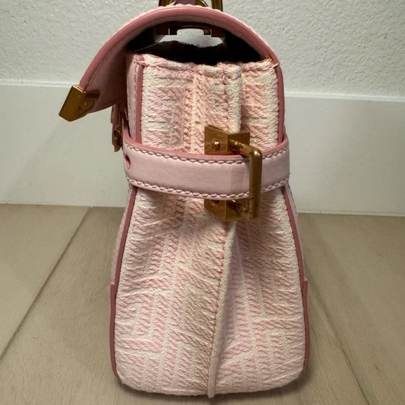 Balmain Pink Satchel with Gold Hardware - Picture 4 of 4